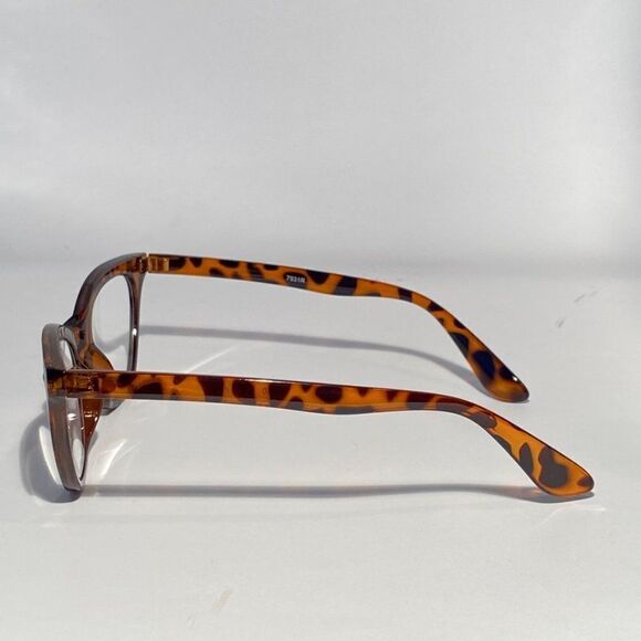 0772 Reading Glasses 1.50 Readers Tortoise Modified Cateye Frames NWT - Picture 3 of 8